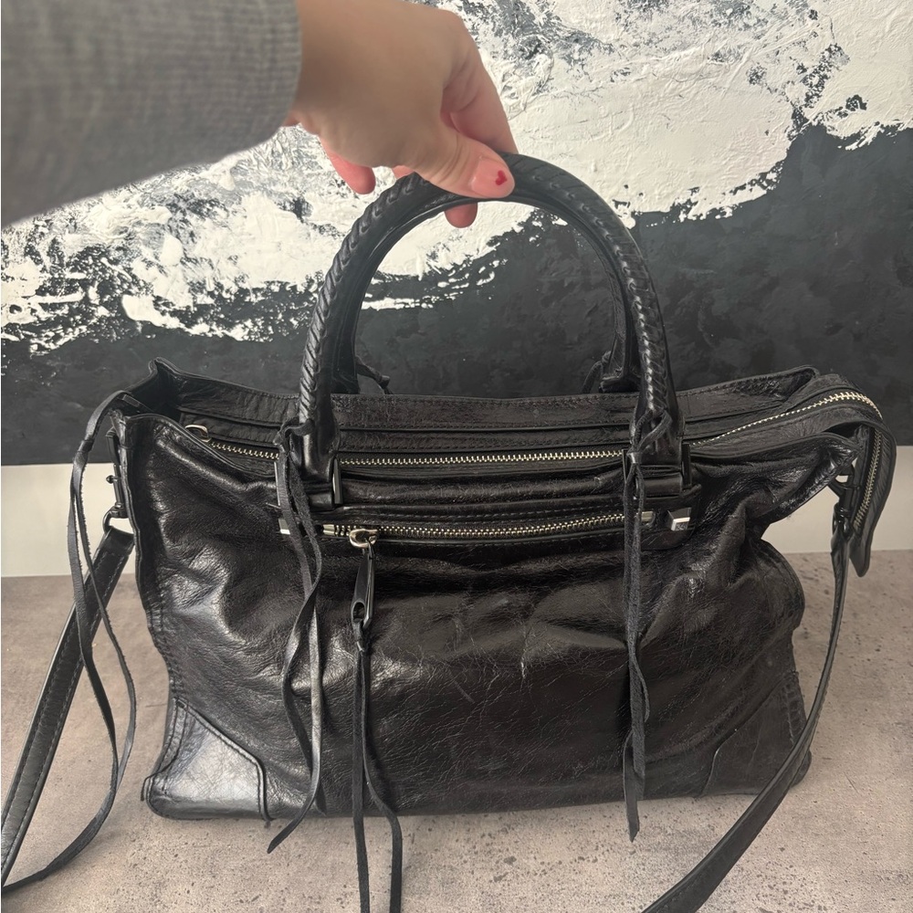 Rebecca Minkoff Black Leather Handbag